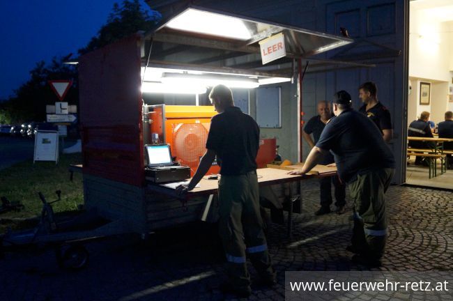 Foto 4, 31.08.2017, NASÜ - Normierte Atemschutzübung im Feuerwehrabschnitt Retz - 2 Trupps waren im Einsatz