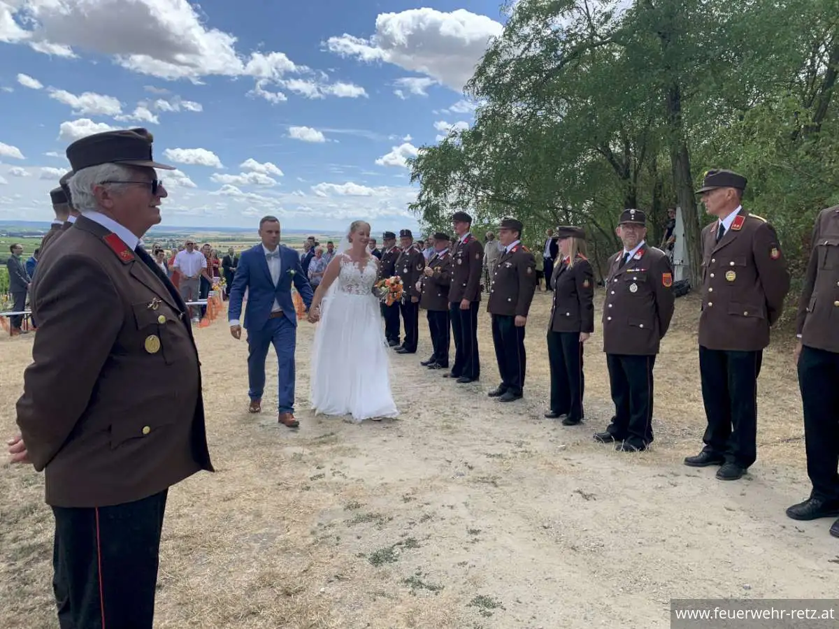Foto 1, 02.08.2023, HFM Alexandra Weiss hat geheiratet