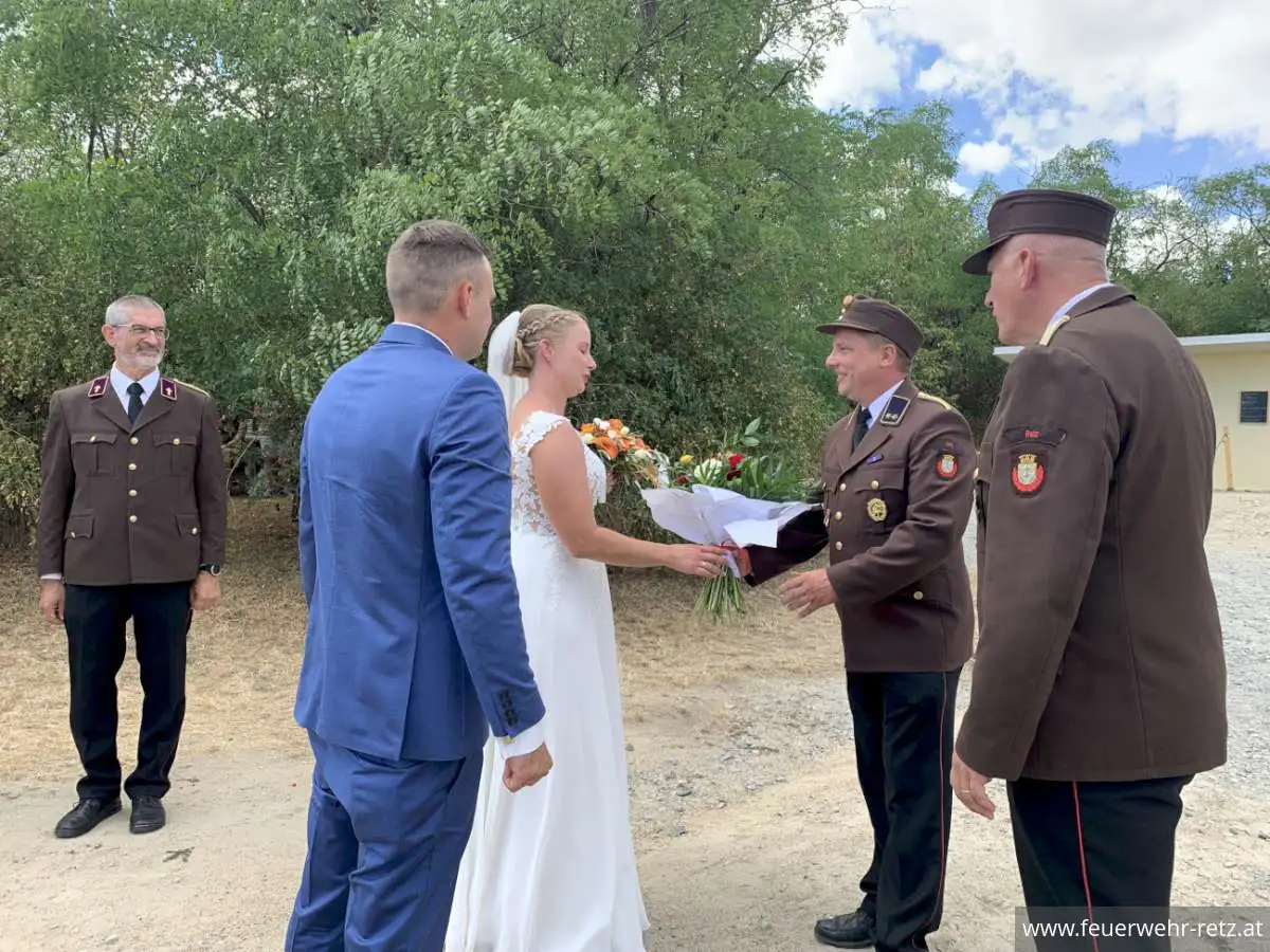 Foto 3, 02.08.2023, HFM Alexandra Weiss hat geheiratet