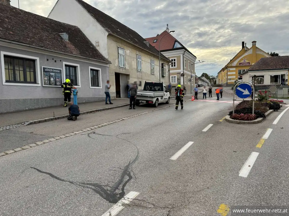 Foto 1, 28.09.2024, Technischer Einsatz - Wasserrohrbruch
