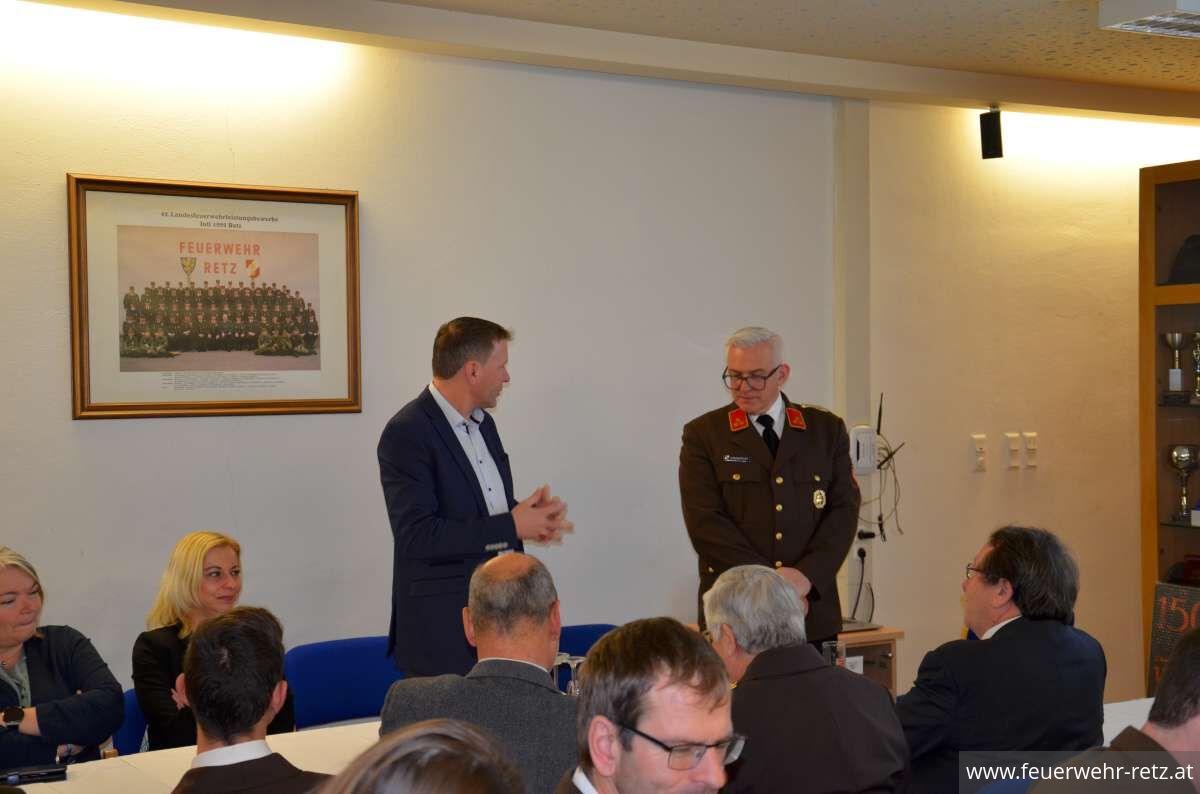 Foto 4, 28.01.2025, Mitgliederversammlung der Feuerwehr Retz
