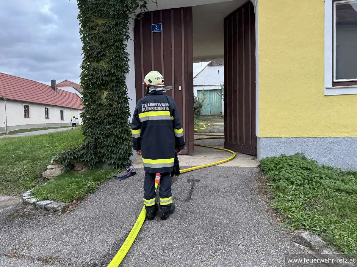Foto 3, 13.10.2025, Unterabschnittsübung des UA Retz in Kleinriedenthal