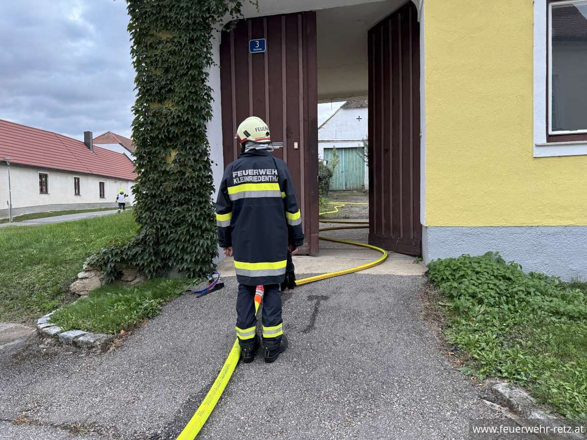 Foto 3, 13.10.2025, Unterabschnittsübung des UA Retz in Kleinriedenthal