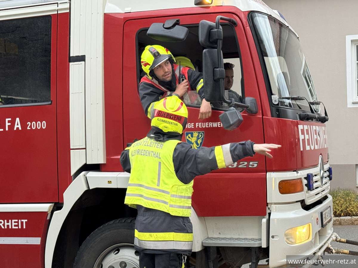Foto 4, 13.10.2025, Unterabschnittsübung des UA Retz in Kleinriedenthal