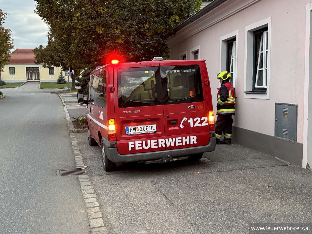 Foto 5, 13.10.2025, Unterabschnittsübung des UA Retz in Kleinriedenthal