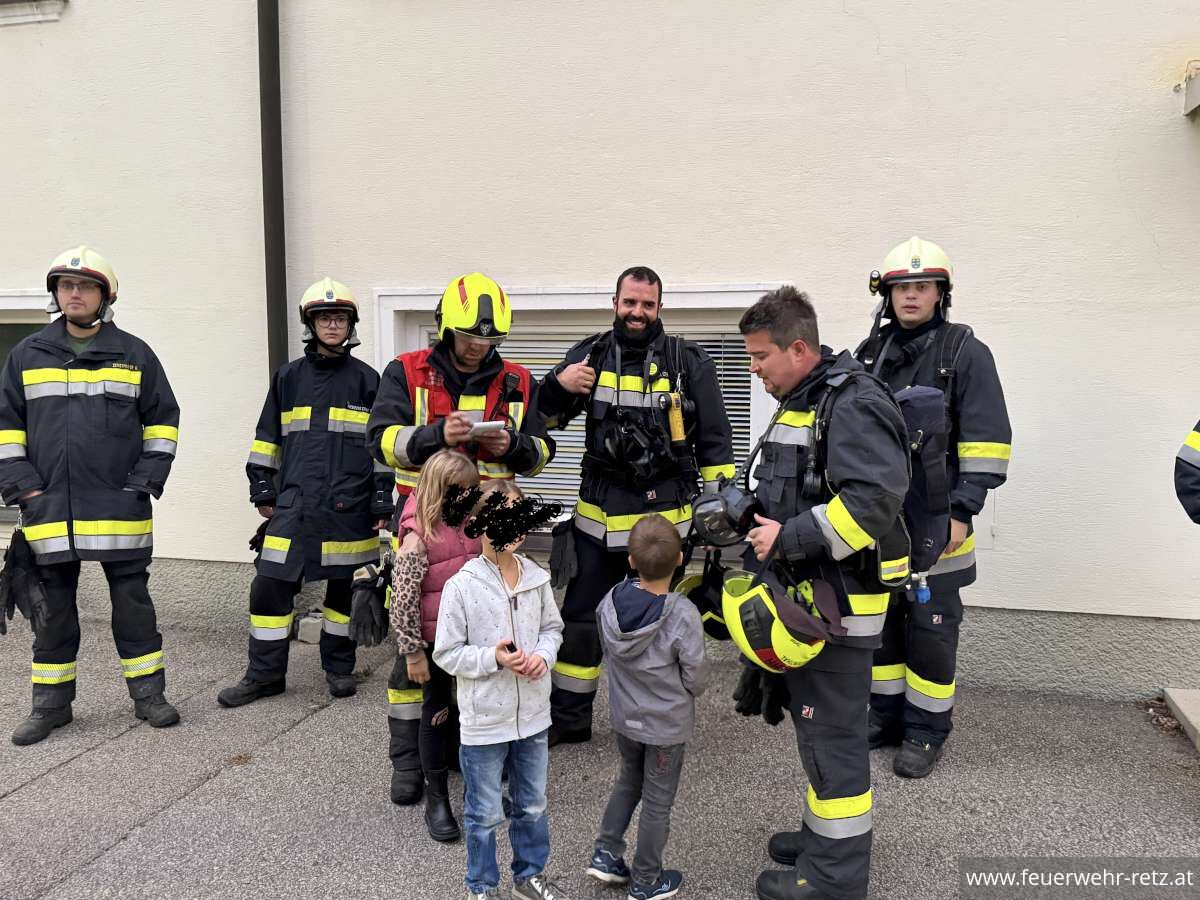 Foto 13, 13.10.2025, Unterabschnittsübung des UA Retz in Kleinriedenthal