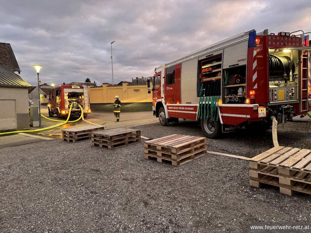 Foto 16, 13.10.2025, Unterabschnittsübung des UA Retz in Kleinriedenthal