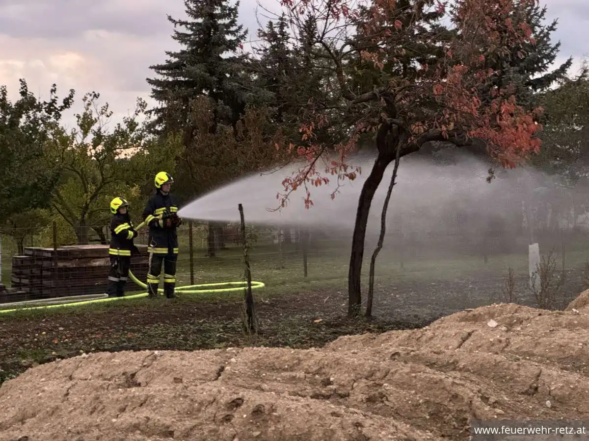 Foto 17, 13.10.2025, Unterabschnittsübung des UA Retz in Kleinriedenthal