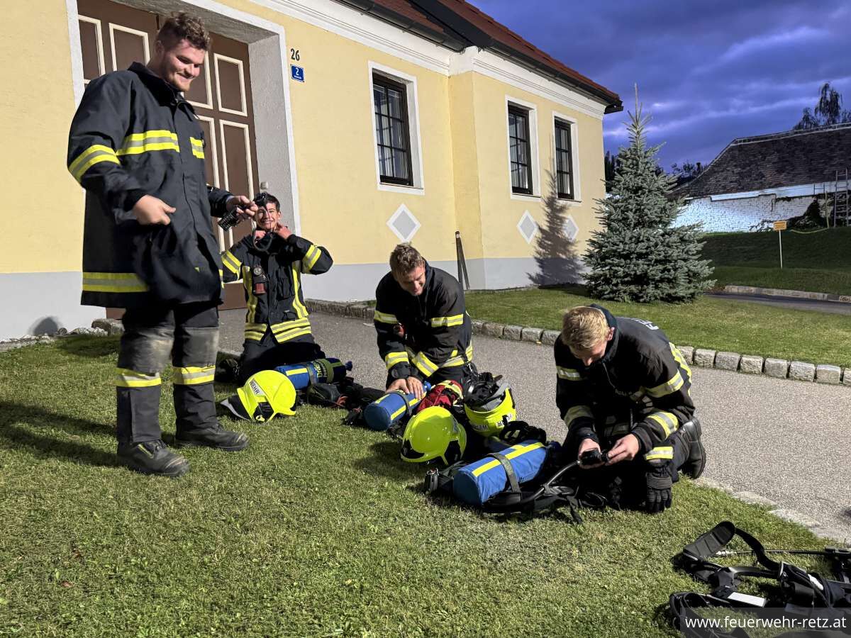 Foto 25, 13.10.2025, Unterabschnittsübung des UA Retz in Kleinriedenthal