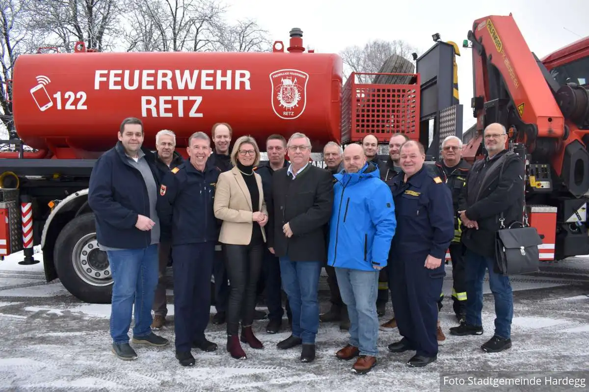 Foto 1, 04.02.2026, Endbericht Wasserversorgung - Sicherstellung der Wasserversorgung in Hardegg Foto 1, 04.02.2026, Endbericht Wasserversorgung - Sicherstellung der Wasserversorgung in Hardegg