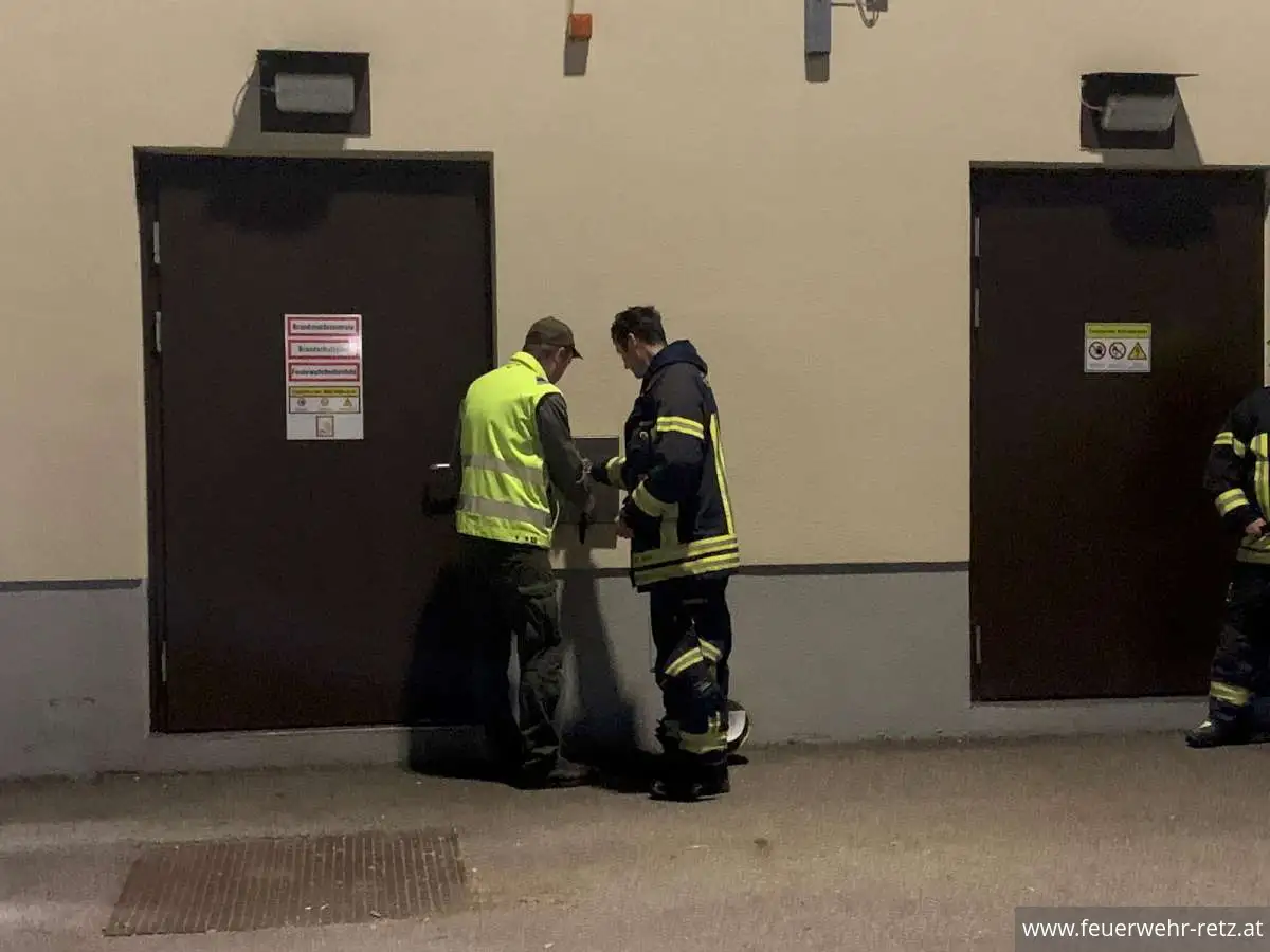 Foto 1, 15.03.2026, Übung Brandmelder