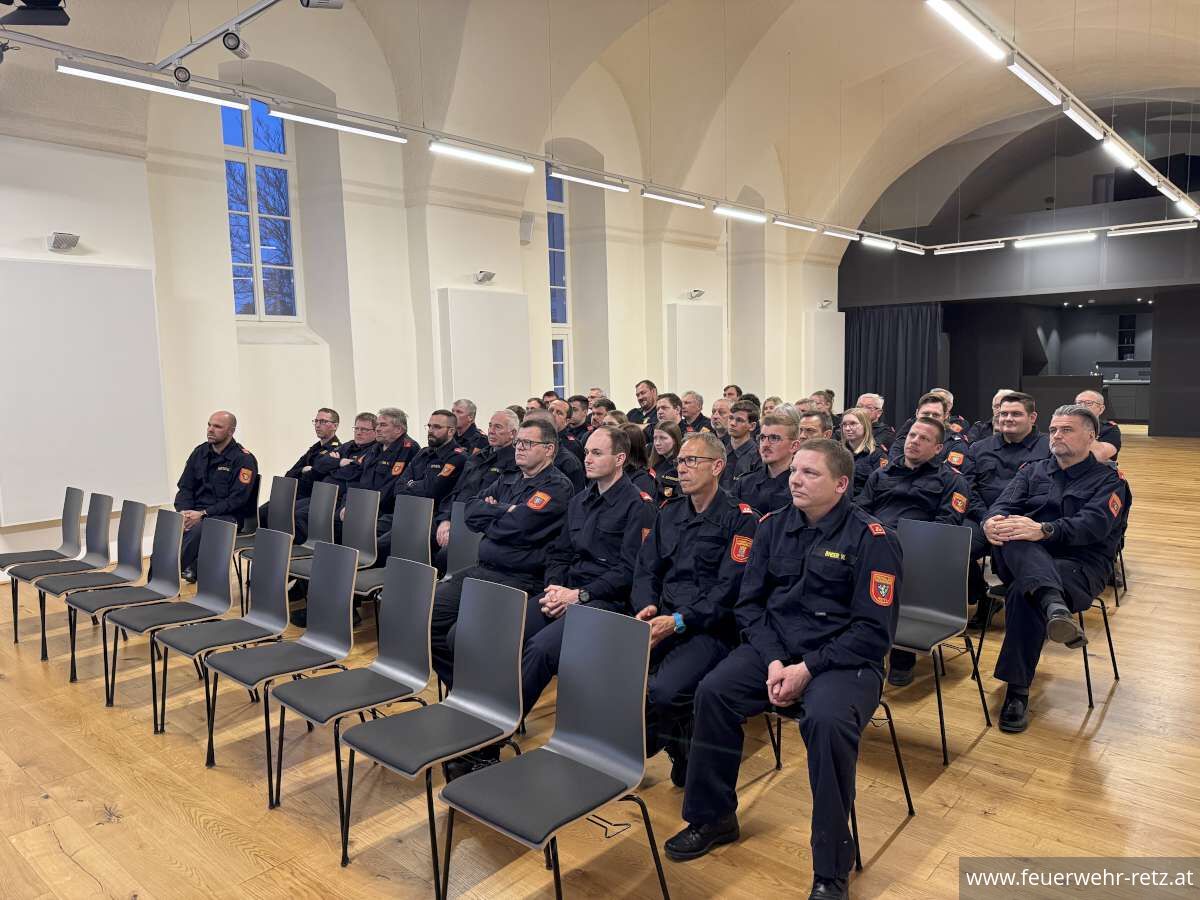 Foto 1, 17.04.2026, Winterschulung des Unterabschnittes Retz