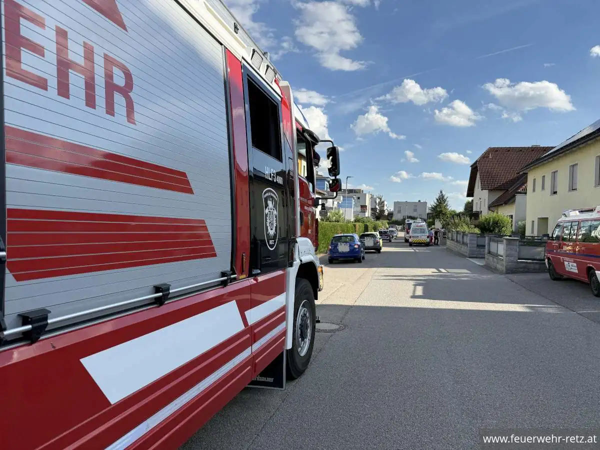 Foto 1, 19.06.2026, Chemischer Schadstoffaustritt im Gemeindegebiet Retz