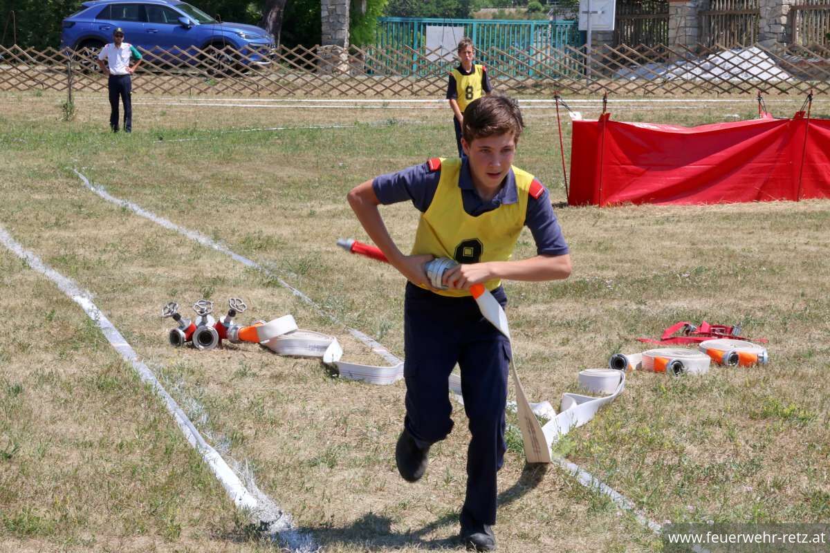 Foto 14, 03.07.2026, Erfolgreiche Teilnahme der FF Retz bei den Bezirksfeuerwehrleistungsbewerben in Unterretzbach