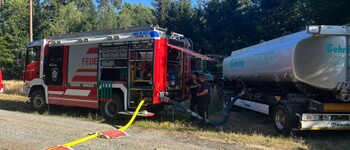 Bild zu Artikel Waldbrandeinsatz in Riegersburg