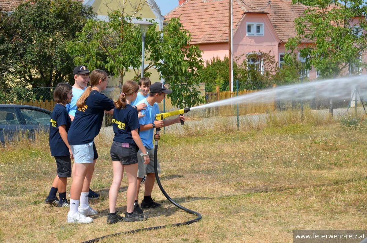 Foto 7, 03.08.2026, Ferienspiel der FF Retz - Spiel Spaß und Abkühlung