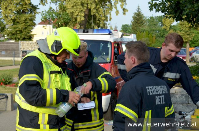 Foto 14, 14.06.2018, Unterabschnittsübung des UA Retz - NÖ Pflege- und Betreuungszentrum Retz