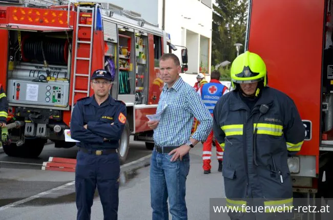 Foto 19, 14.06.2018, Unterabschnittsübung des UA Retz - NÖ Pflege- und Betreuungszentrum Retz