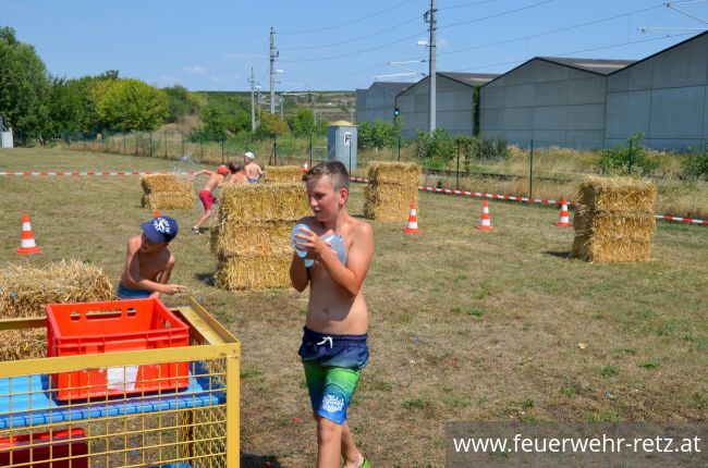 Foto 2, 07.08.2018, Hitzerekord beim Ferienspiel der Freiwilligen Feuerwehr Retz