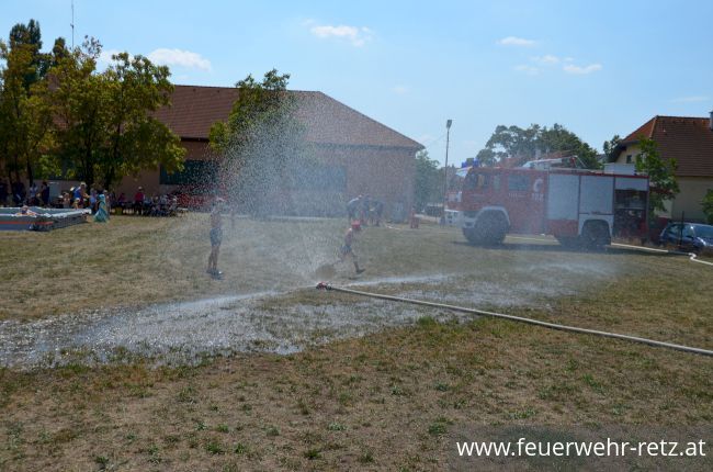 Foto 5, 07.08.2018, Hitzerekord beim Ferienspiel der Freiwilligen Feuerwehr Retz