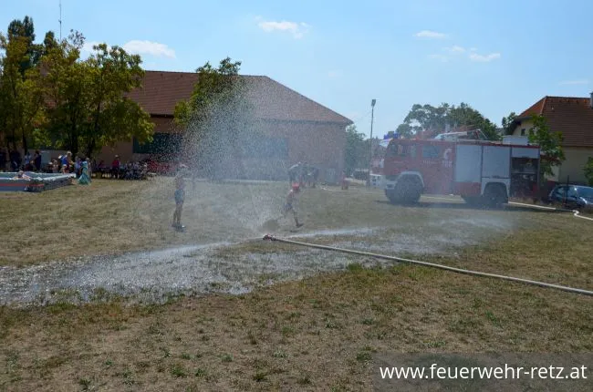 Foto 5, 07.08.2018, Hitzerekord beim Ferienspiel der Freiwilligen Feuerwehr Retz
