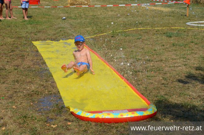 Foto 9, 07.08.2018, Hitzerekord beim Ferienspiel der Freiwilligen Feuerwehr Retz