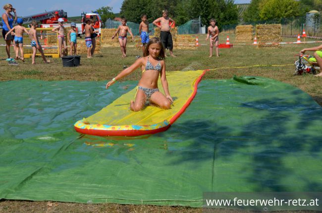Foto 10, 07.08.2018, Hitzerekord beim Ferienspiel der Freiwilligen Feuerwehr Retz