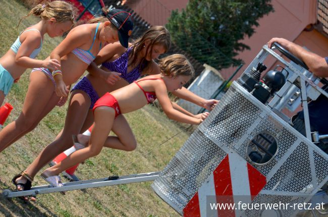 Foto 22, 07.08.2018, Hitzerekord beim Ferienspiel der Freiwilligen Feuerwehr Retz