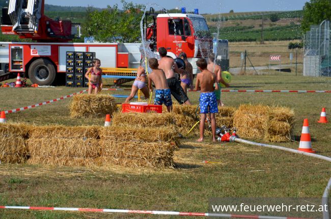 Foto 26, 07.08.2018, Hitzerekord beim Ferienspiel der Freiwilligen Feuerwehr Retz