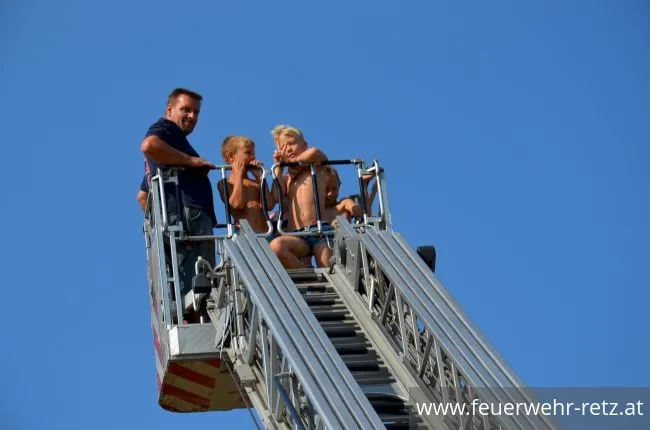 Foto 29, 07.08.2018, Hitzerekord beim Ferienspiel der Freiwilligen Feuerwehr Retz