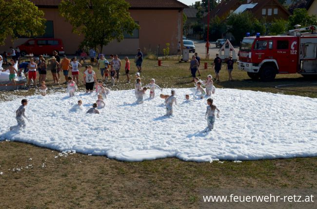 Foto 37, 07.08.2018, Hitzerekord beim Ferienspiel der Freiwilligen Feuerwehr Retz