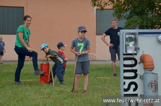 Foto 4, 02.09.2019, Ferienspiel der Blaulichtorganisationen 2019 - Blaulichtnachmittag mit Feuerwehr und Rotes Kreuz