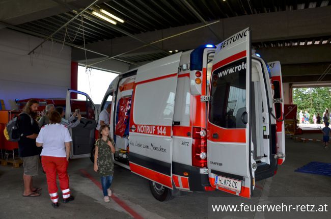Foto 7, 02.09.2019, Ferienspiel der Blaulichtorganisationen 2019 - Blaulichtnachmittag mit Feuerwehr und Rotes Kreuz