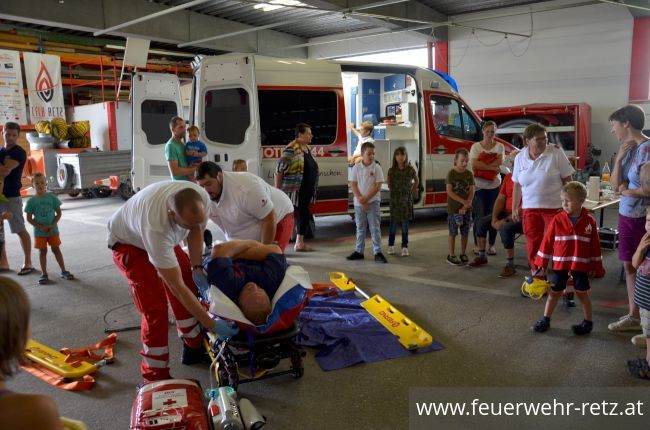 Foto 11, 02.09.2019, Ferienspiel der Blaulichtorganisationen 2019 - Blaulichtnachmittag mit Feuerwehr und Rotes Kreuz