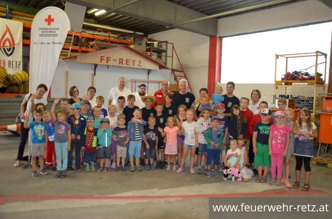 Foto 18, 02.09.2019, Ferienspiel der Blaulichtorganisationen 2019 - Blaulichtnachmittag mit Feuerwehr und Rotes Kreuz