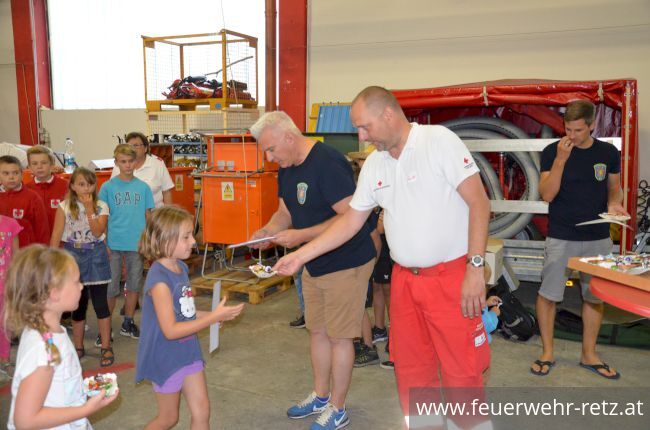 Foto 19, 02.09.2019, Ferienspiel der Blaulichtorganisationen 2019 - Blaulichtnachmittag mit Feuerwehr und Rotes Kreuz