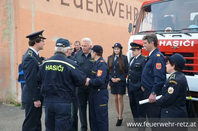 Foto 1, 22.11.2019, Grenzüberschreitendes Jugendfeuerwehrtreffen in Retz