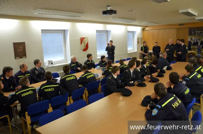 Foto 8, 22.11.2019, Grenzüberschreitendes Jugendfeuerwehrtreffen in Retz