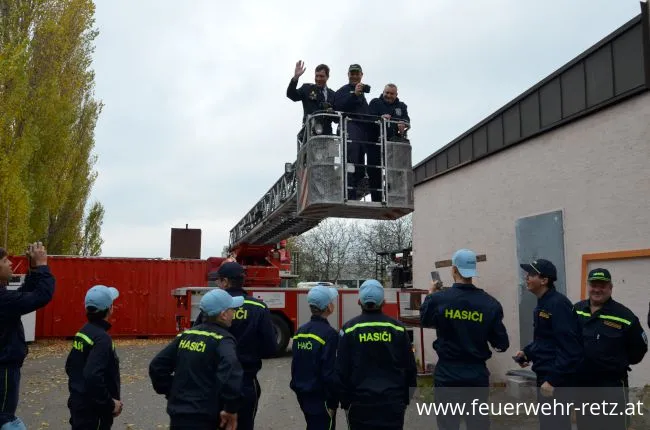 Foto 12, 22.11.2019, Grenzüberschreitendes Jugendfeuerwehrtreffen in Retz