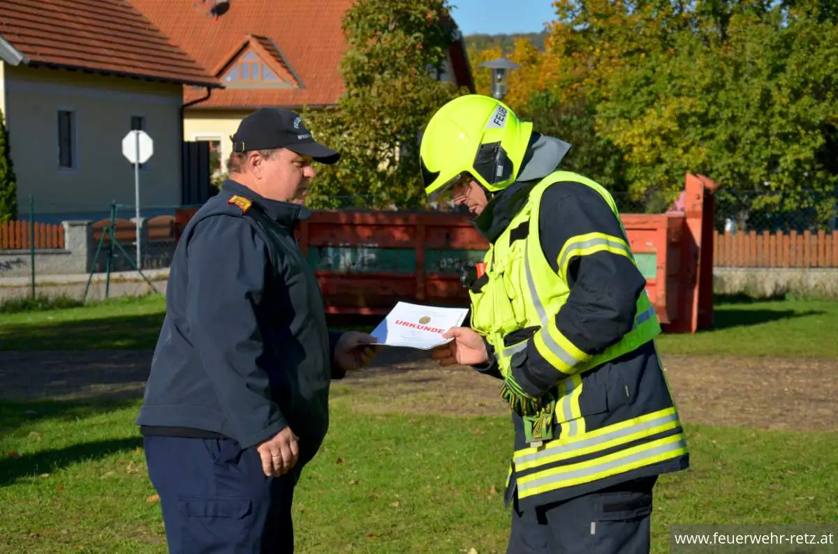 Foto 18, 14.10.2017, Technische Leistungsprüfung gemeistert