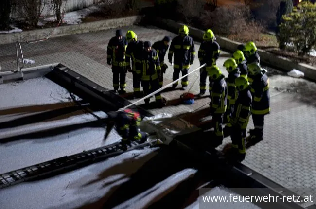 Foto 8, 01.03.2018, Übung - Person auf Eisfläche verunfallt Foto 8, 01.03.2018, Übung - Person auf Eisfläche verunfallt