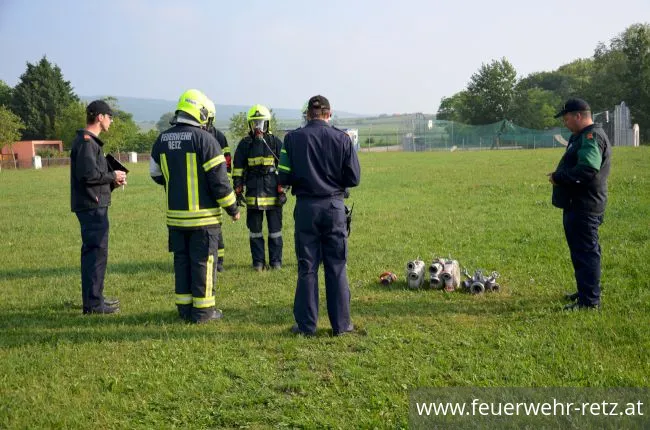Foto 11, 15.05.2018, Prüfungen für die Ausbildungsprüfung Atemschutz - 5 erfolgreiche Gruppen in der zweiten Staffel