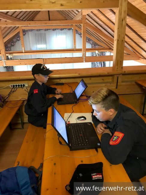 Foto 5, 17.10.2018, Fertigkeitsabzeichen/-Spiel Feuerwehrtechnik in Pernersdorf