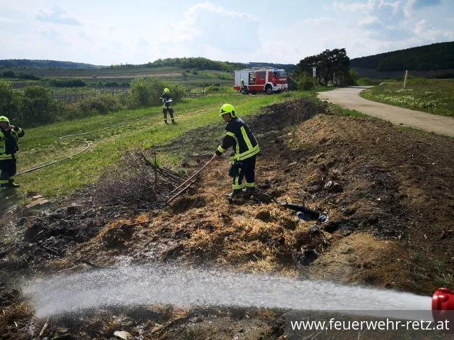 Foto 6, 03.05.2022, Brandeinsatz - Flächenbrand in Weinrieden