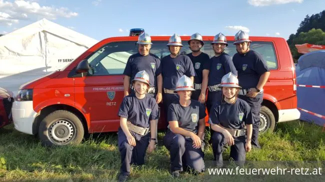 Foto 2, 03.07.2019, Landesfeuerwehr-Leistungsbewerbe 2019 - FF-Retz mit 2 Wettkampfgruppen in Traisen