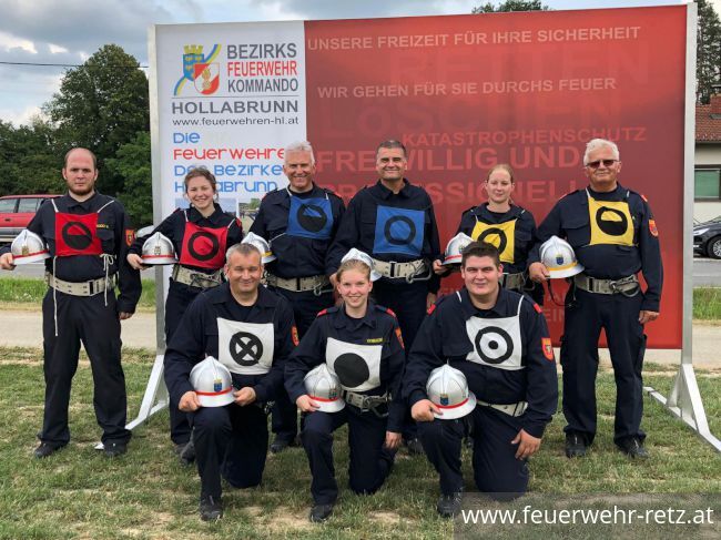 Foto 2, 25.06.2019, Abschnittsfeuerwehr&shy;leistungsbewerbe in Thern - 2. Platz in Bronze