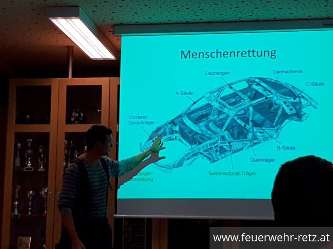 Foto 3, 19.09.2017, Übung mit neuen hydraulischen Rettungsgeräten - Ausbildungprüfung Technische Hilfeleistung mit realen Mitteln