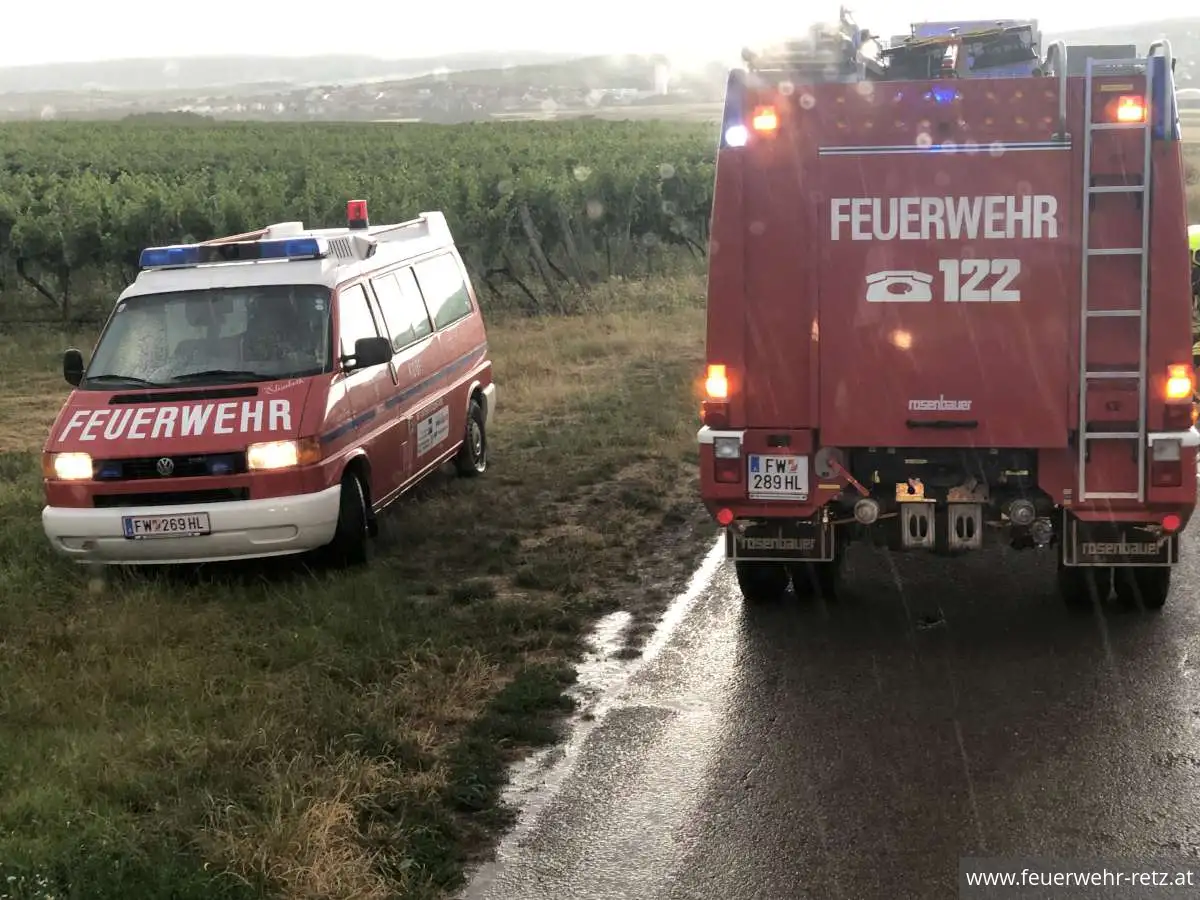 Foto 1, 06.07.2023, Technischer Einsatz - Traktorunfall