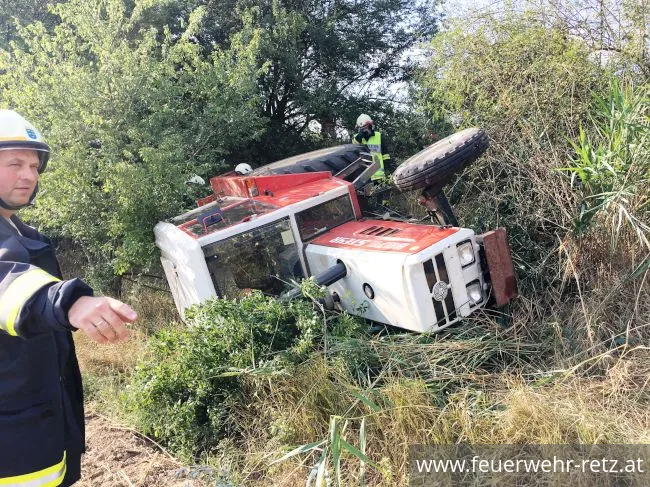 Foto 6, 02.08.2018, Technischer Einsatz - Traktorbergung in Kleinhöflein