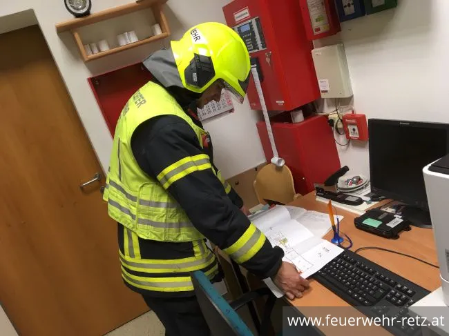 Foto 1, 22.02.2019, Brandmelderalarm (2) - Caritas Heim Retz